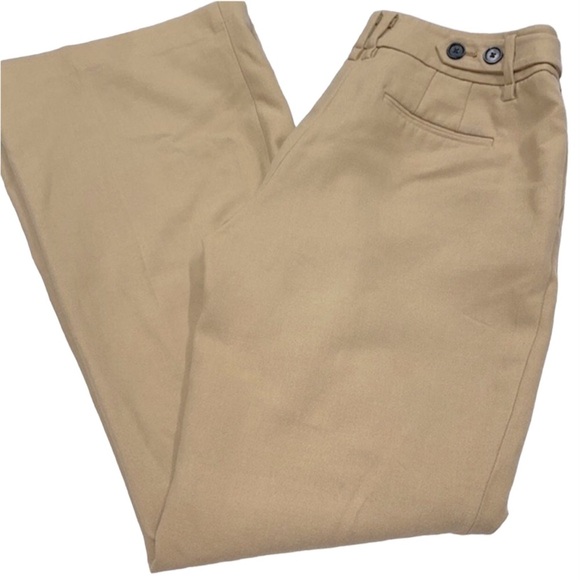 LOFT Julie tan trousers size 4 - Picture 1 of 6